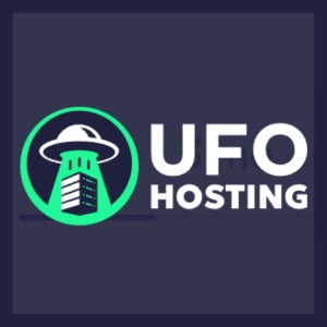 UFO hosting logo.